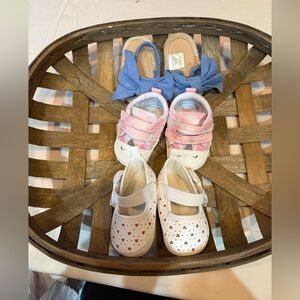 Lot of 3 baby shoes